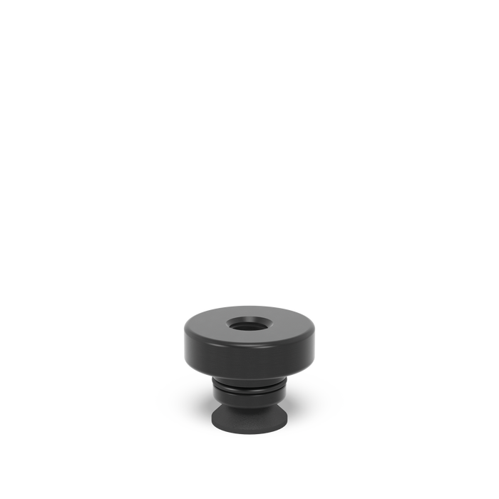 Adapter Blank without Hole Pattern Ø 50 / 15 burnished