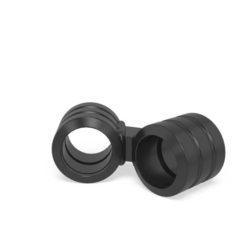 Angle Socket 45° for clamping pipe