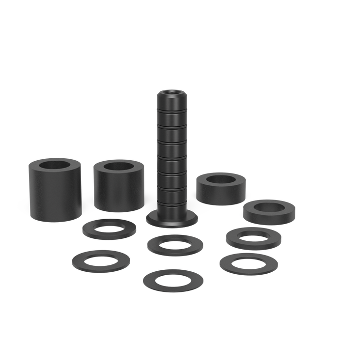 Set of Supports 11 pieces burnished