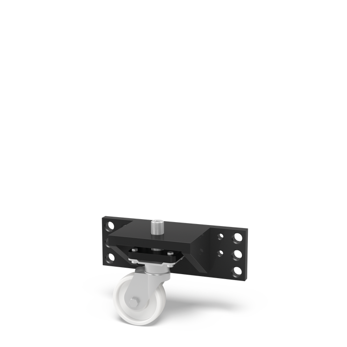 Fastening Plate with Caster for Work Table system 28 and 16