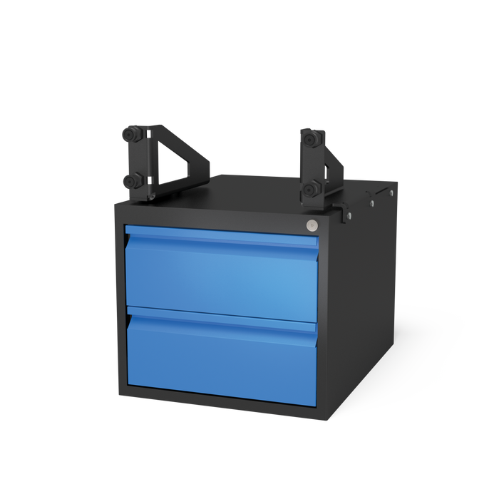 Set Sub Table Box lockable incl. 2 drawers