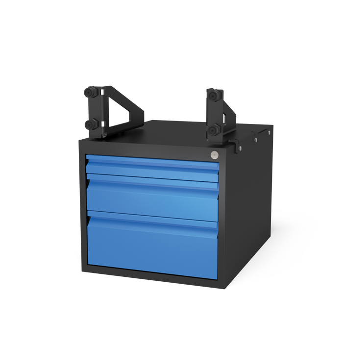 Set Sub Table Box lockable incl. 3 drawers