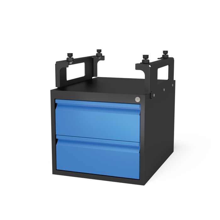 Set Sub Table Box lockable for Basic incl. 2 drawers