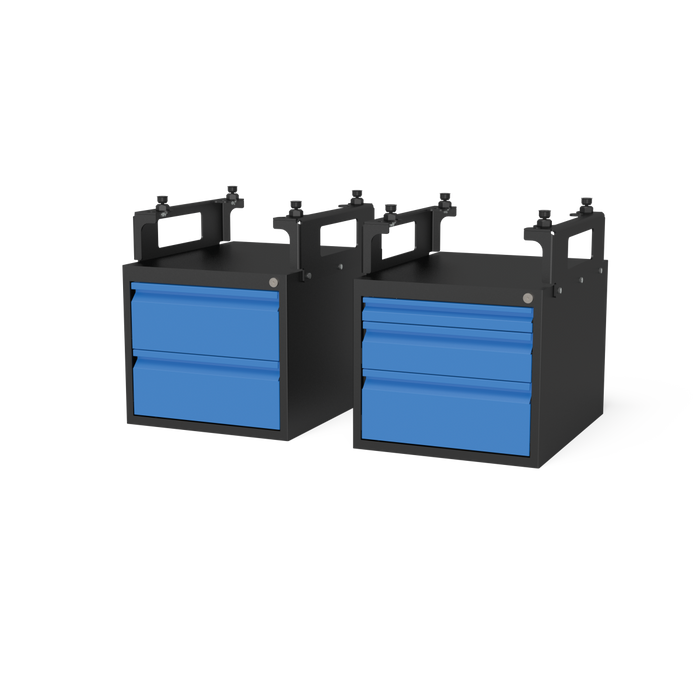 Special offer 2x Sub Table Box lockable for Basic incl. drawers