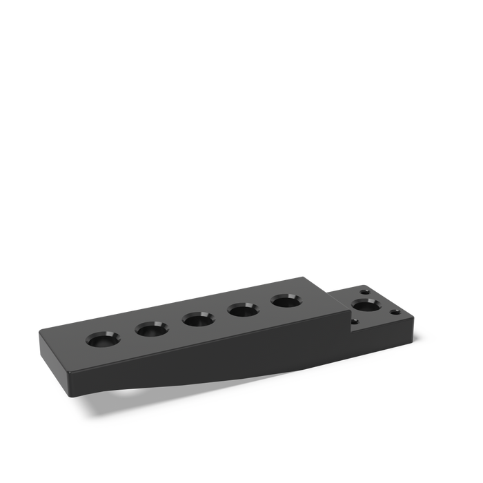 Extension for perforated plates 1 row of holes nitrided