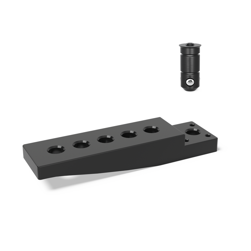 Set Extension for perforated plates 1 row of holes