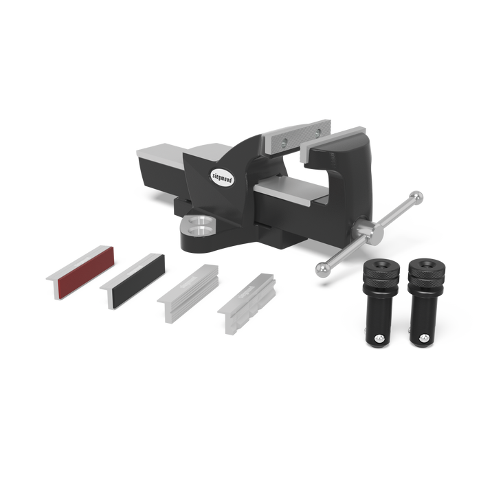 Set Siegmund bench vice 125 System 28