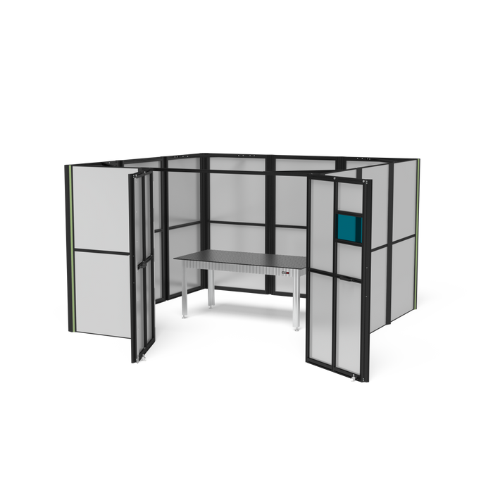 Special Promotion Siegmund Laser welding cell 3600x3600x2250 mm incl. Workbench incl. accessories