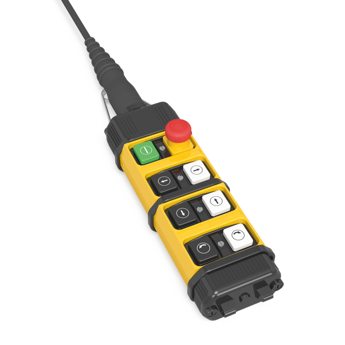 Manual control (wired) for teach function