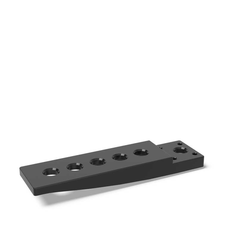 Extension Premium Light for perforated plates Premium Light 1 row of holes nitrided