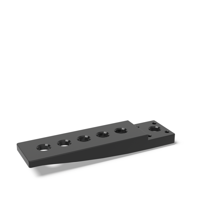 Extension Premium Light for perforated plates Premium Light 1 row of holes nitrided