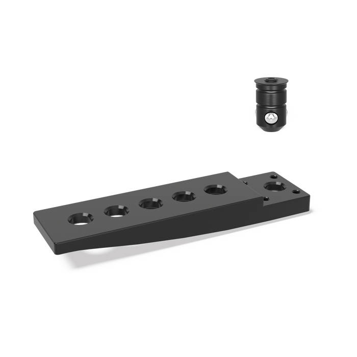 Set Extension Premium Light for perforated plates Premium Light 1 row of holes