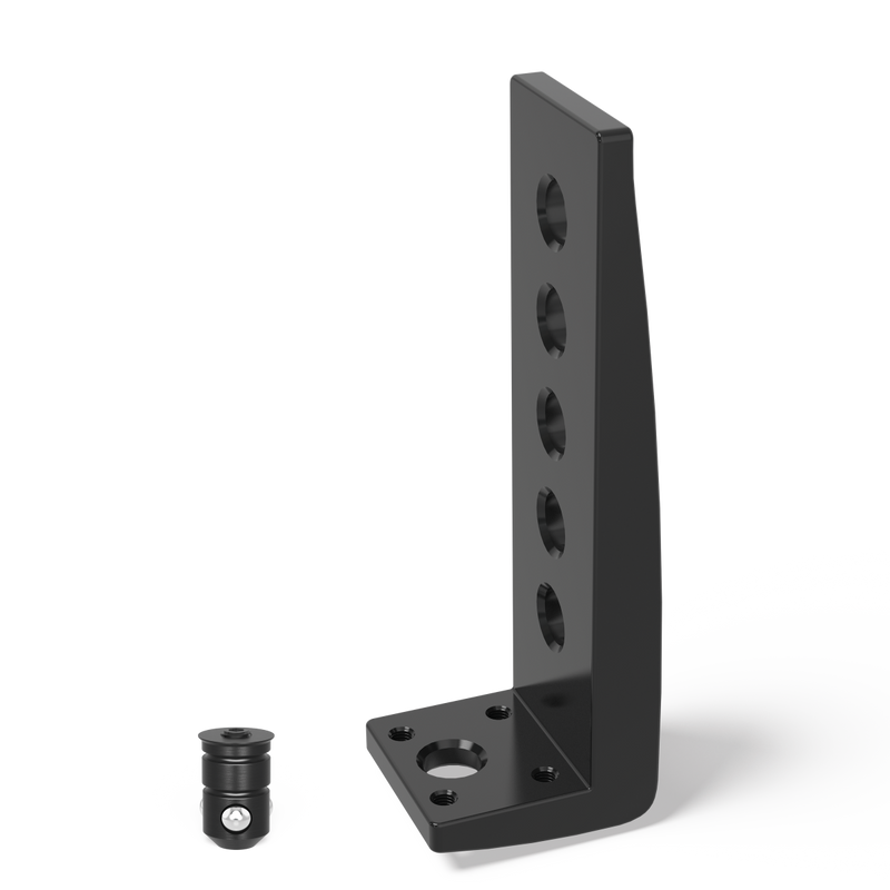 Set External stop bracket Premium Light for perforated plates Premium Light