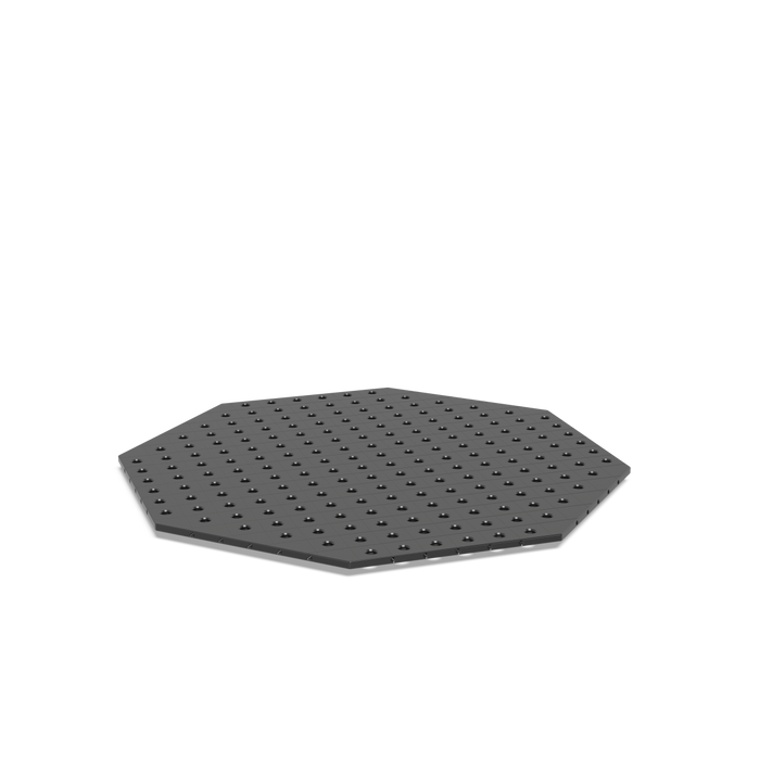 Octagonal Plate SW 800x12 Plasma nitrided
