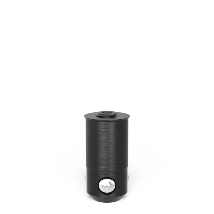 Flush Mount Bolt without slot double burnished