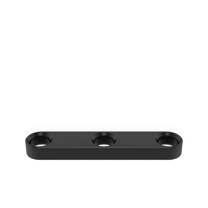 Oblong adapter for screw clamps