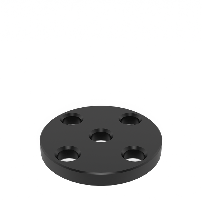 Round adapter for screw clamps