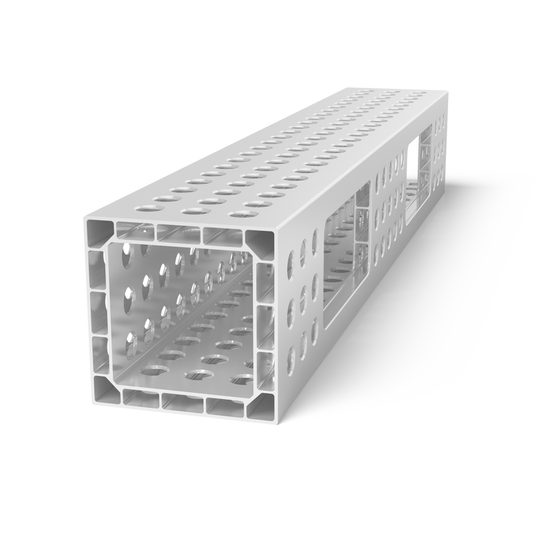 Aluminum profile U-shape 1200x200x200