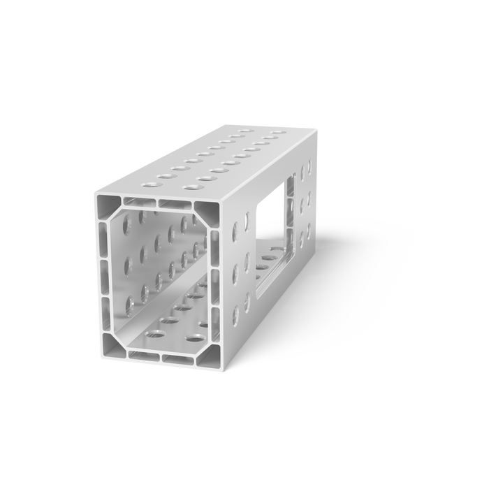 Aluminum profile U-shape 500x200x150