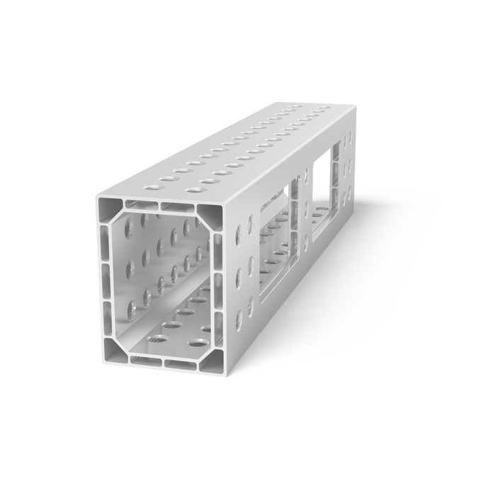 Aluminum profile U-shape 800x200x150