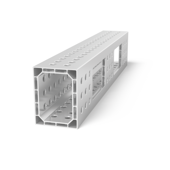 Aluminum profile U-shape 1000x200x150