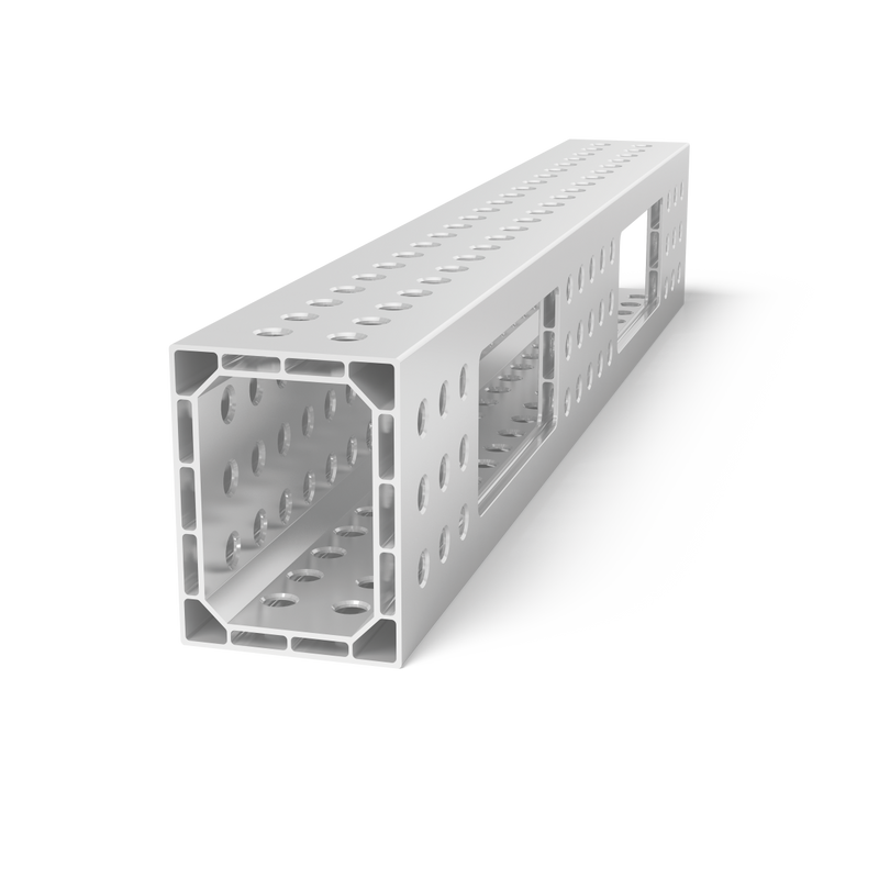 Aluminum profile U-shape 1200x200x150