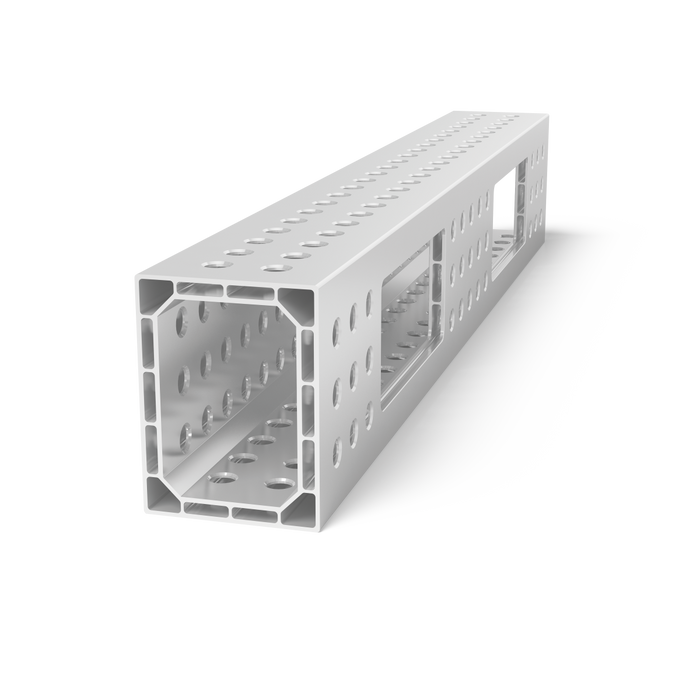 Aluminum profile U-shape 1200x200x150