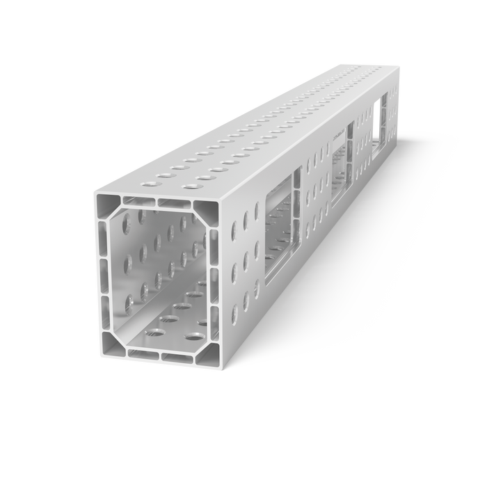 Aluminum profile U-shape 1500x200x150