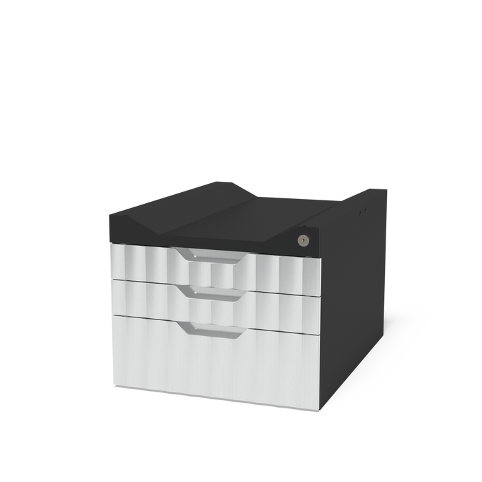 Sub Table Box incl. 3 drawers for workbench