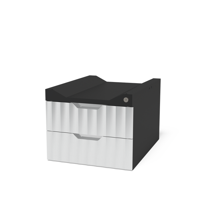 Sub Table Box incl. 2 drawers for workbench