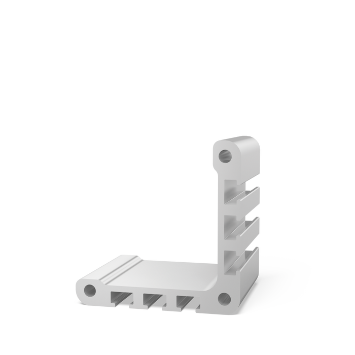 Aluminum profile 100 T 76 mm