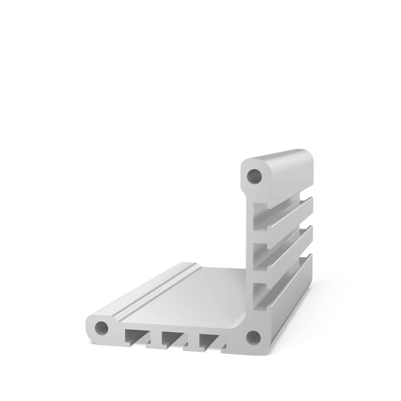 Aluminum profile 100 T 176 mm