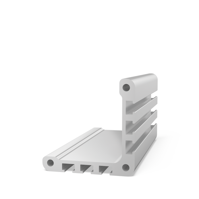 Aluminum profile 100 T 201 mm