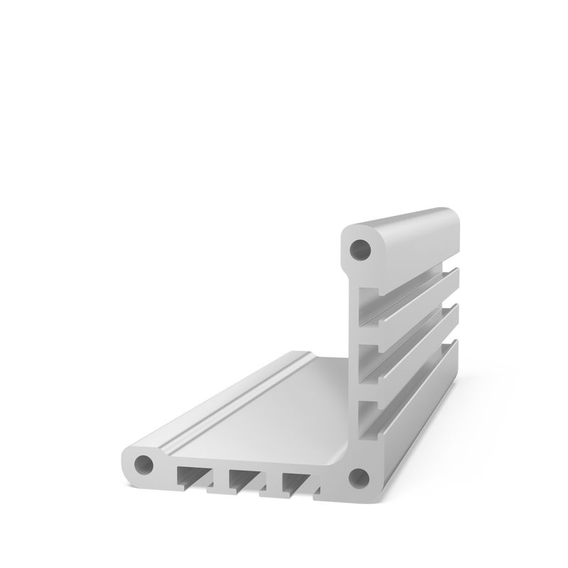 Aluminum profile 100 T 251 mm