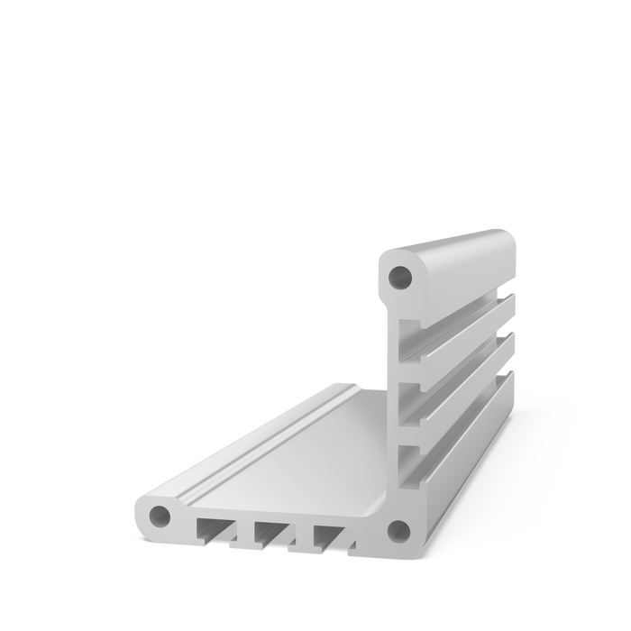 Aluminum profile 100 T 276 mm