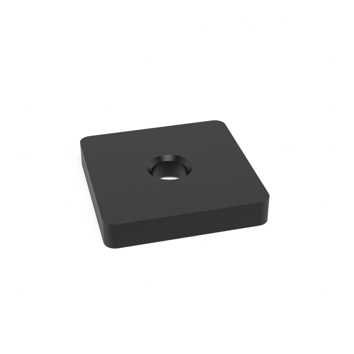 Adapter plate without hole pattern for Toggle Clamp nitrided
