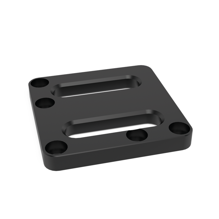 Base plate 100 linear left nitrided