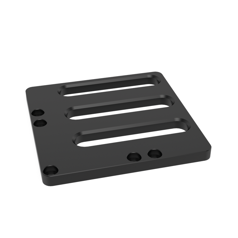 Base plate 170 linear left nitrided