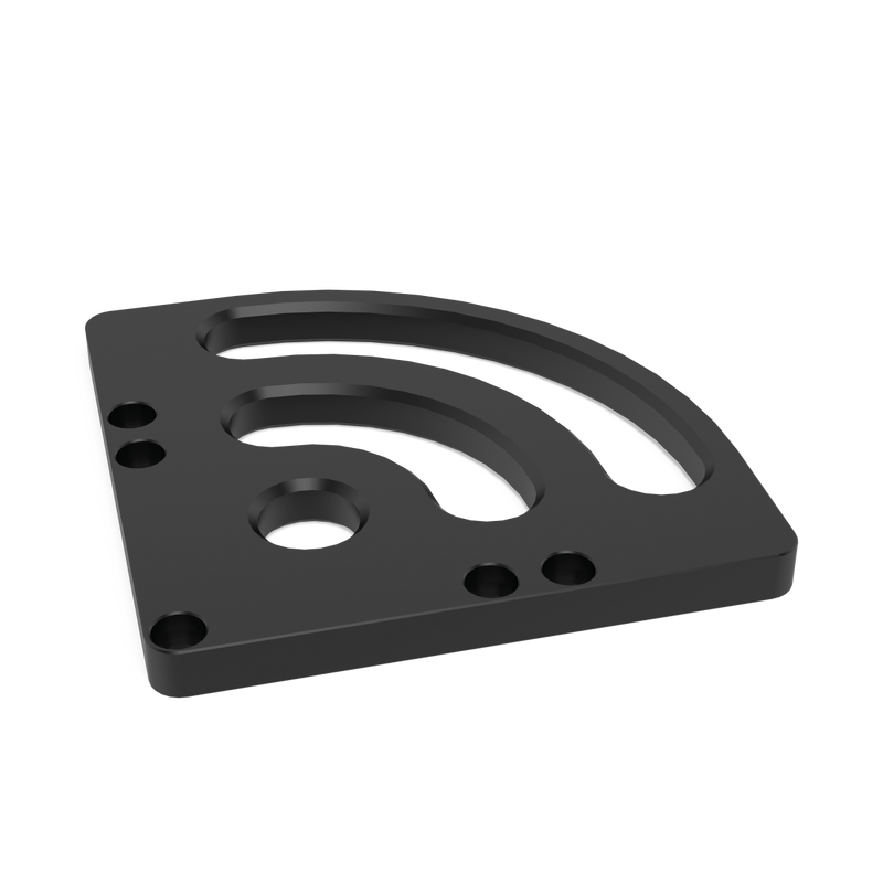 Base plate 175 radial nitrided