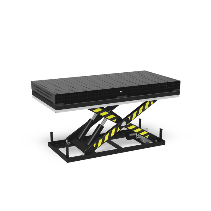 Lifting platform 2412 with welding table Professional 750