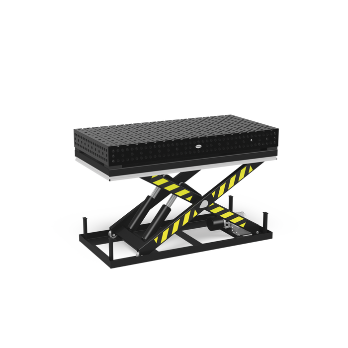 Lifting platform 2010 with Hexagon Slot Table