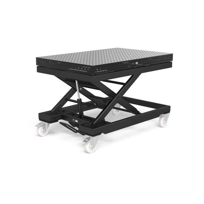 Mobile lifting table 1200 kg incl. Professional Extreme 8.7 table top 1500x1000x100