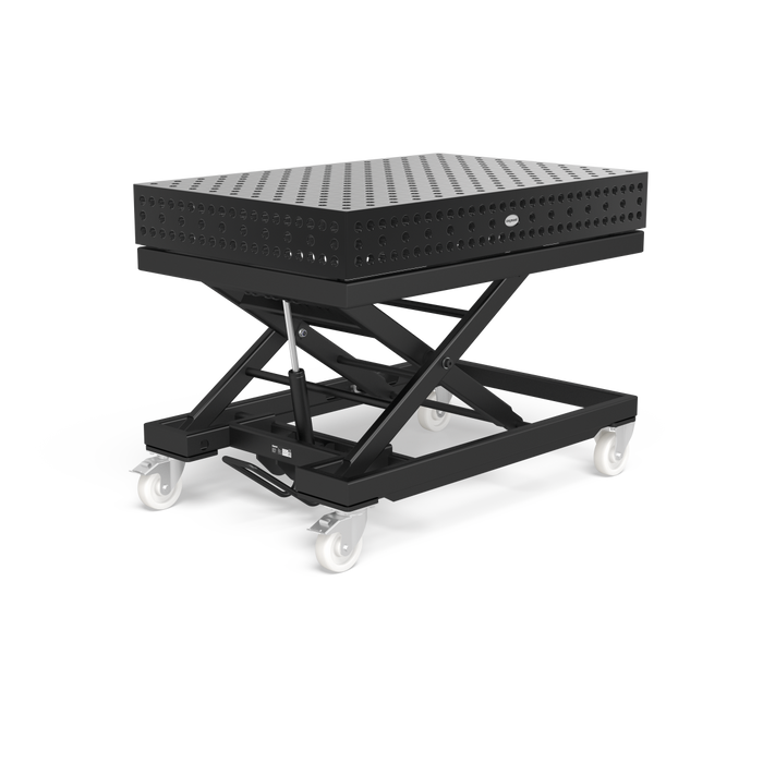 Mobile lifting table 1200 kg incl. Professional Extreme 8.7 table top 1500x1000x200