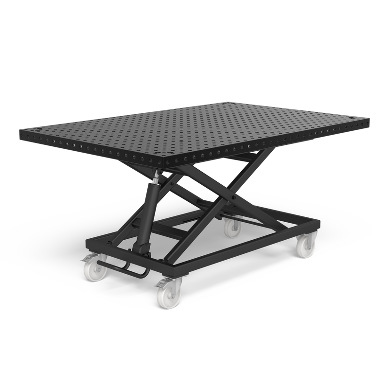 Mobile lifting table 500 kg incl. Basic work top 1500x1000x50