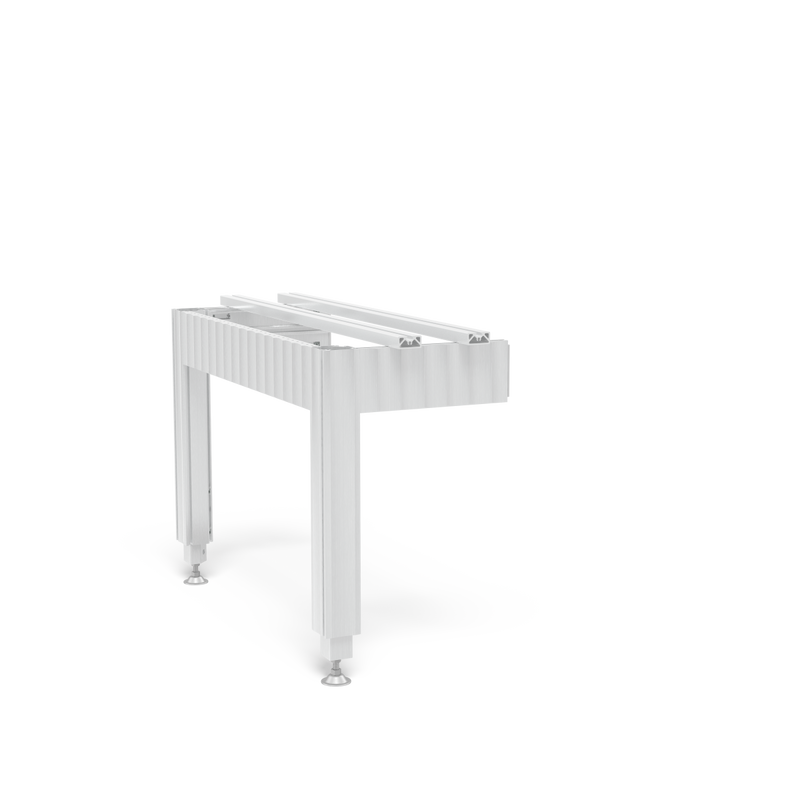 Machine table 400x1000 for workbench with aluminum table profiles