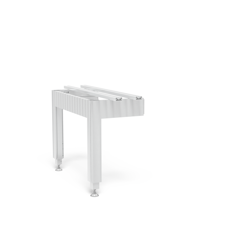 Machine table 400x1000 for workbench with steel plate