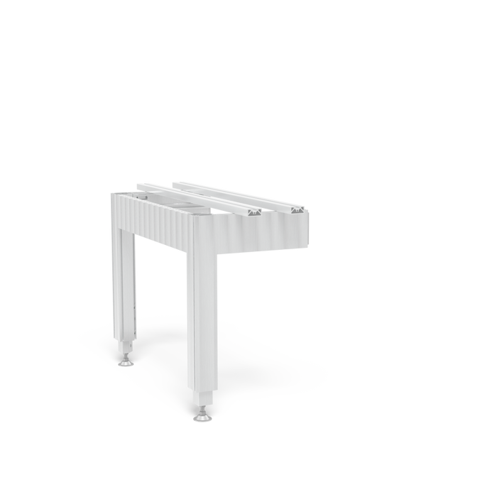 Machine table 400x1000 for workbench with steel plate