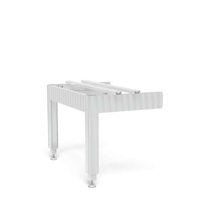 Machine table 600x1000 for workbench with aluminum table profiles