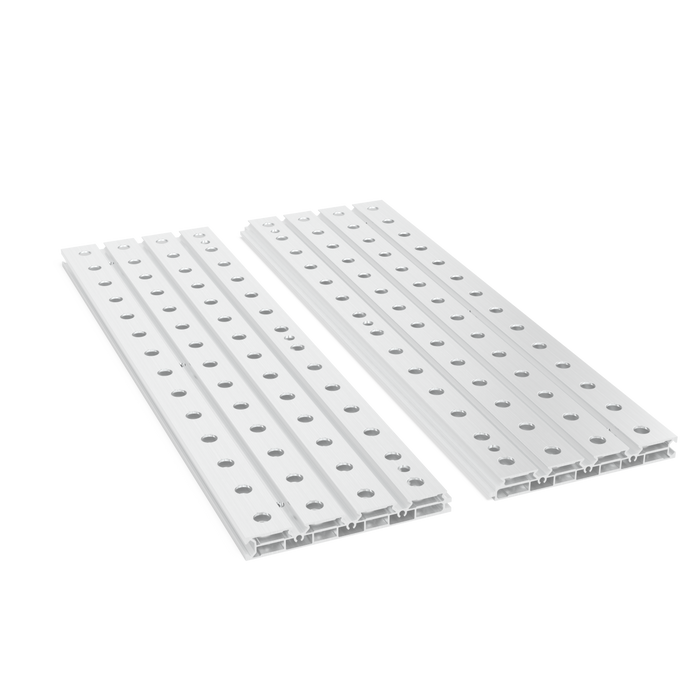 Set Aluminum table end profile 700