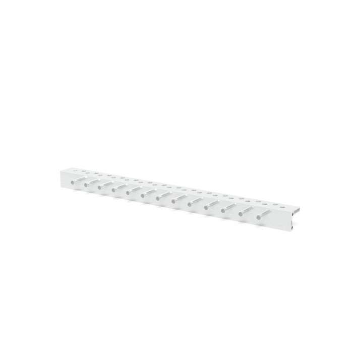 Tool holder for workbench 1000 mm width with aluminum table profiles